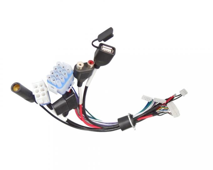 자동차 와이어링 허니스 어셈블리 길이 150mm 엔터테인먼트 OEM FCC 인증서 1