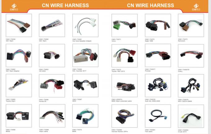 16pin 자동차 와이어 허니스 어셈블리 남성 및 여성 커넥터 OBD2 케이블 3