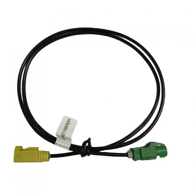 4 핀 HSD LVDS 케이블 자동차 오디오 USB 확장 자동차 와이어링 허리 0