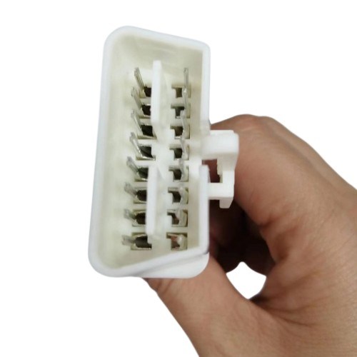 OEM 전자 케이블 1 ~ 2 확장 OBD 케이블 연결하기 쉽습니다 자동차 확장 하나 분할 두 OBD 와이어 0