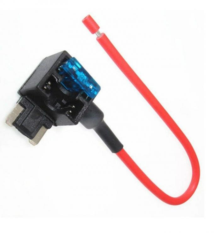 마이크로 자동차 퓨즈 어댑터 키트 12V 15 AMP 블레이드 퓨즈 홀더 4