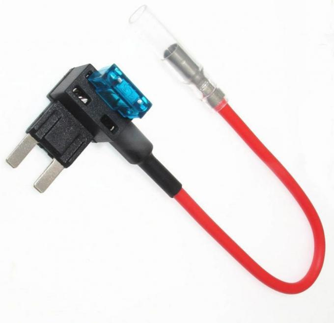마이크로 자동차 퓨즈 어댑터 키트 12V 15 AMP 블레이드 퓨즈 홀더 2