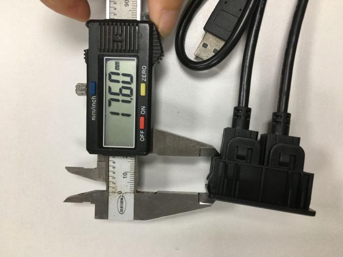 미쓰비시 대시 마운트용 자동차 USB 충전용 케이블 와이어 해운스 0