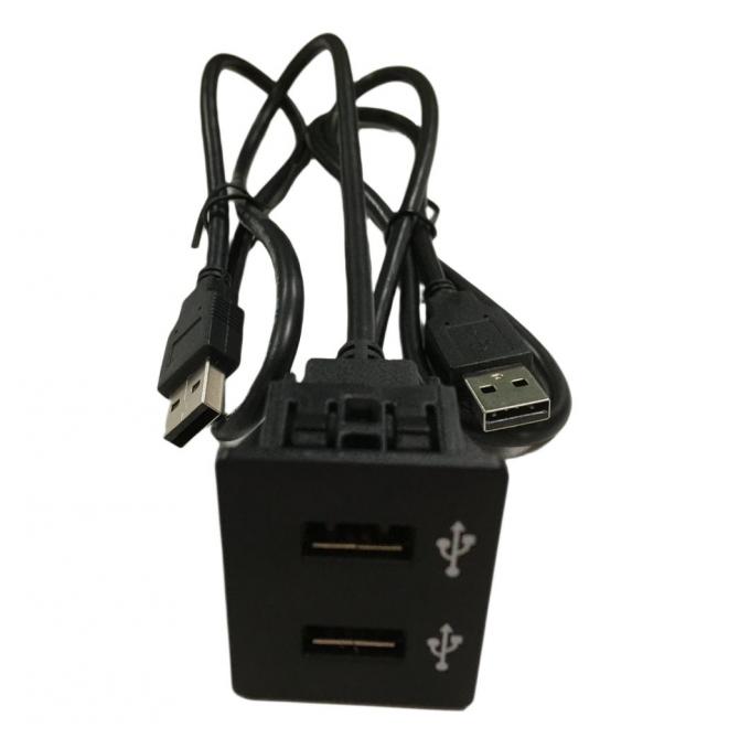 미쓰비시 대시 마운트용 자동차 USB 충전용 케이블 와이어 해운스 3