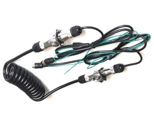 트레일러 스프링 코일 USB 케이블 맞춤 자동차 배선 허리네스