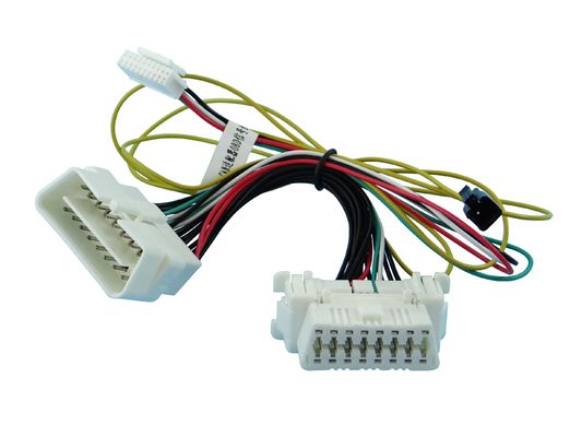 16pin 자동차 와이어 허니스 어셈블리 남성 및 여성 커넥터 OBD2 케이블