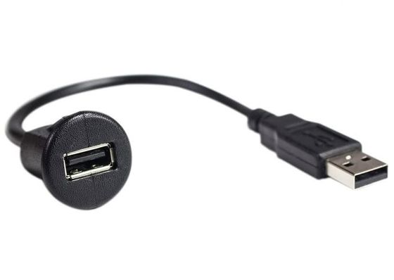 전압 24V USB 대시 마운트 어댑터 차량, 자전거, 오토바이