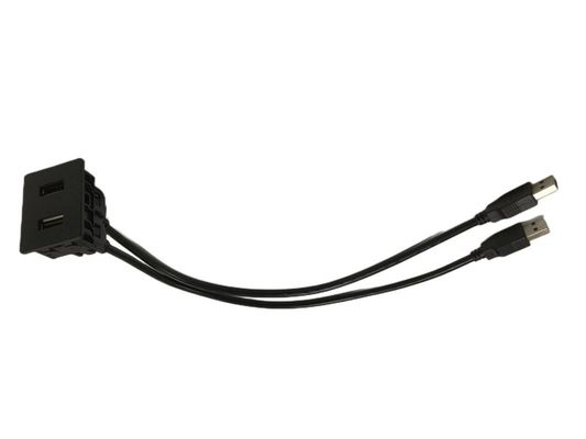 FCC 듀얼 USB 케이블 확장 랩 마운트 미쓰비시 자동차용
