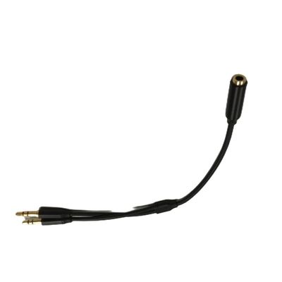 Y 스플리터 케이블 와이어 해운스 오디오 케이블 헤드셋 3.5mm 2 남성 마이크 케이블