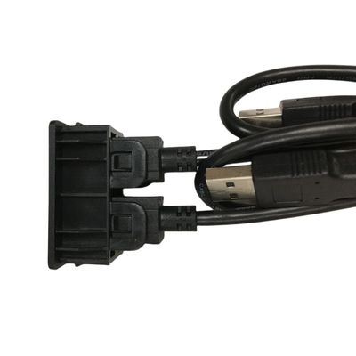 미쓰비시 대시 마운트용 자동차 USB 충전용 케이블 와이어 해운스