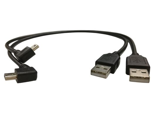 90도 각도 미니 USB 포트