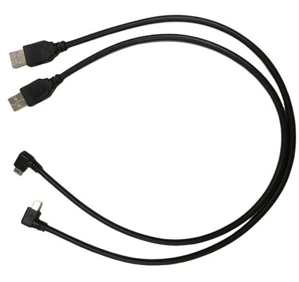 90도 각도 미니 USB 포트