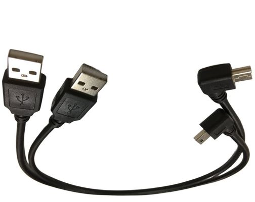 90도 각도 미니 USB 포트