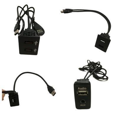 FCC 전기 케이블 허리네스 Aux 자동차 대시 장착 케이블 자동차 USB