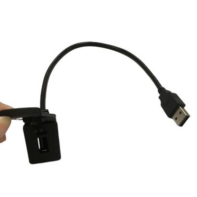 자동차 대시 케이블 와이어 허런스 단일 듀얼 자동차 충전기 USB 소켓