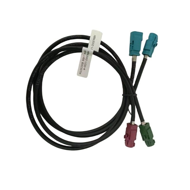 차량 HSD LVDS 케이블 4 코어 후면 보기 백업 LVDS 카메라 케이블